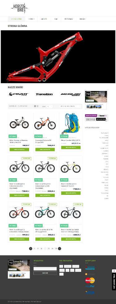 sklep internetowy horizon bikes